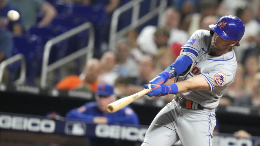 McNeil's tiebreaking homer in 9th lifts Mets to 2-1 win over Marlins