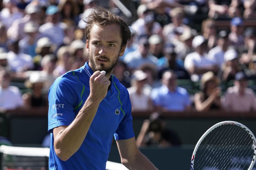 Medvedev into Indian Wells final with win over Tiafoe