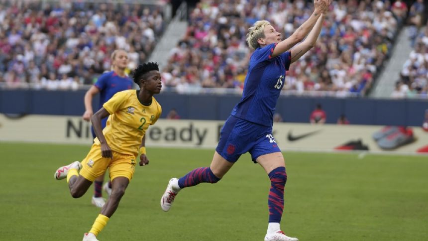 Megan Rapinoe gets triumphant send-off as United States beats South Africa 2-0