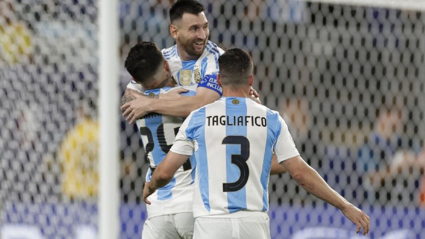 Messi's 109th goal leads defending champion Argentina over Canada 2-0 and into Copa America final