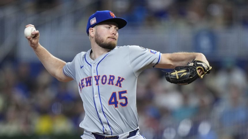Mets put Scott on injured list with sprained elbow ligament; Senga set for season debut Friday