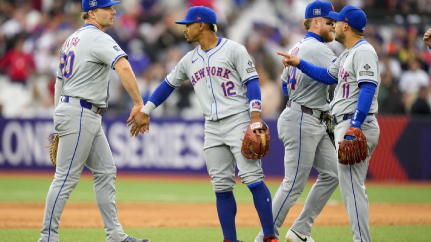 Mets split London Series, rally in the ninth to beat Phillies 6-5