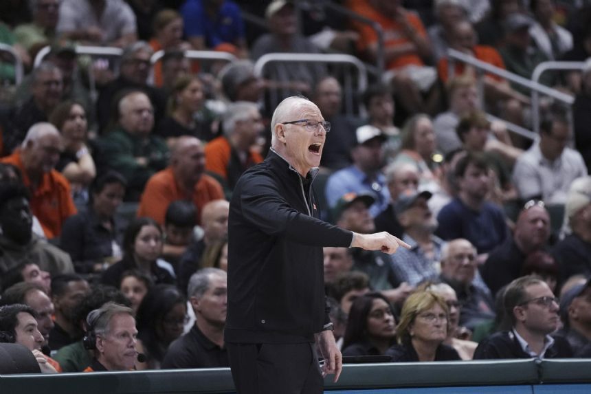 Miami takes No. 1 seed in ACC, edges Pitt 78-76 for title