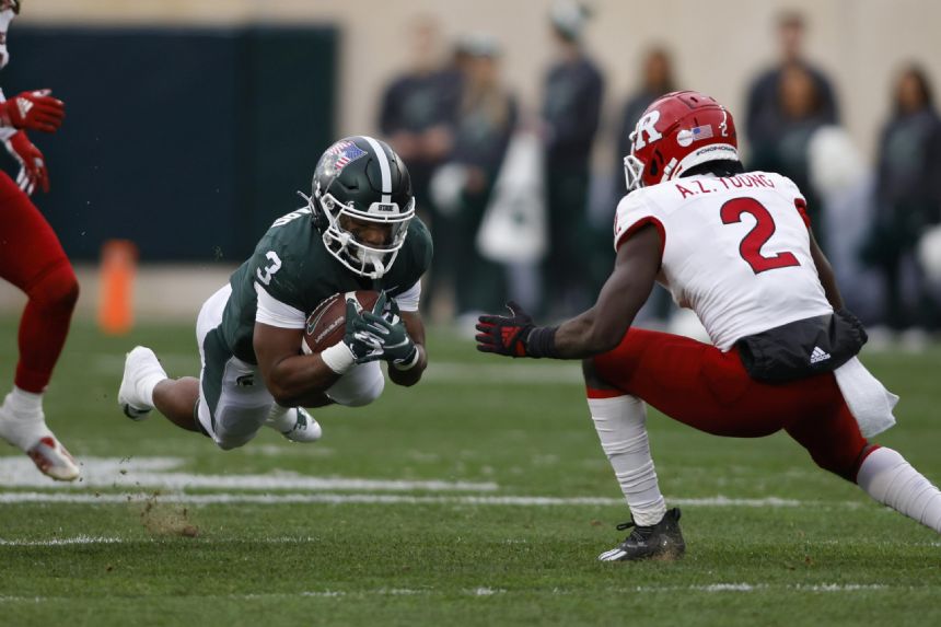 Michigan State holds on for 27-21 victory over Rutgers