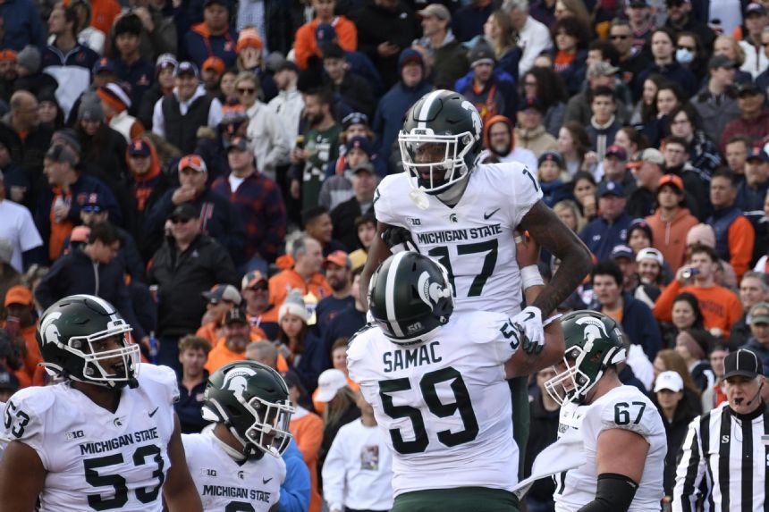 Michigan State hosts Rutgers in a battle for a bowl berth