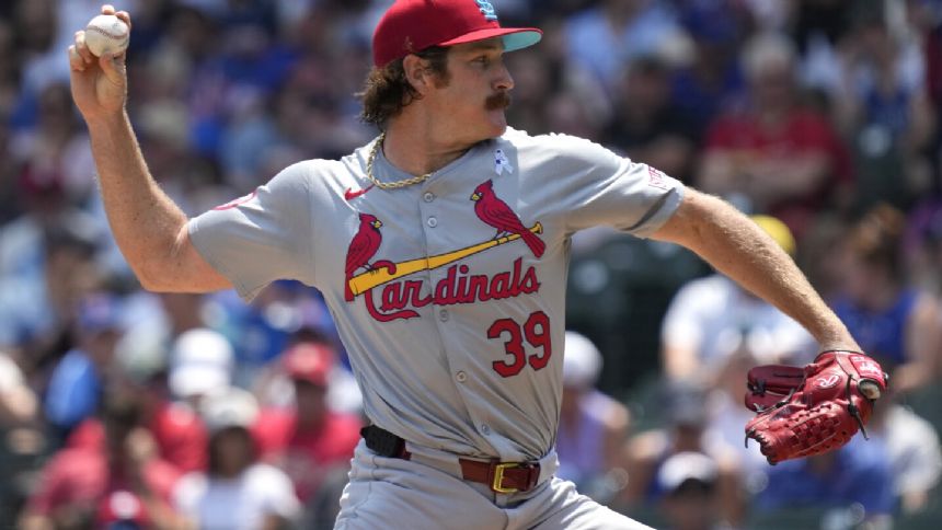 Mikolas and Pages help the Cardinals edge the Cubs 2-1