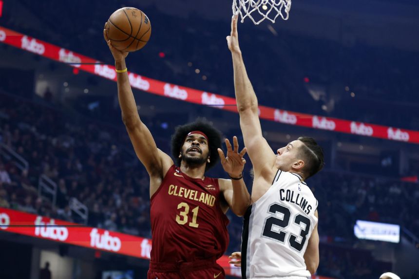 Mitchell scores 41 as Cavs hand Spurs 13th straight loss