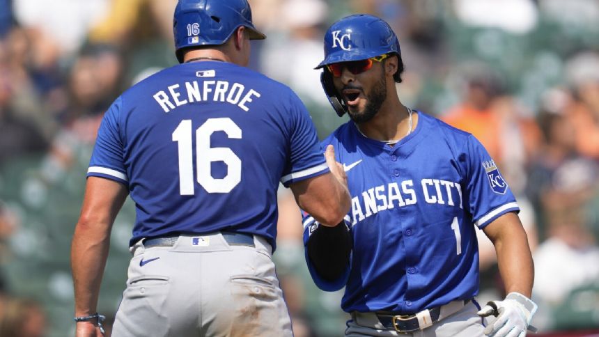 MJ Melendez hits pinch-hit homer in the 9th inning to rally Royals past Tigers 3-2