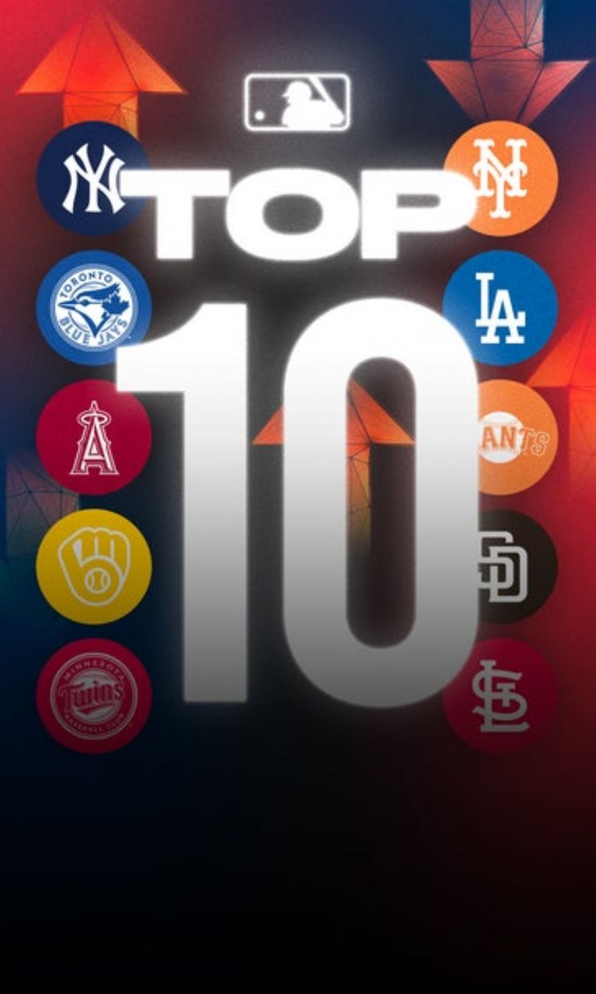 MLB Top 10 Yankees, Mets cruise to the top of the rankings Monday