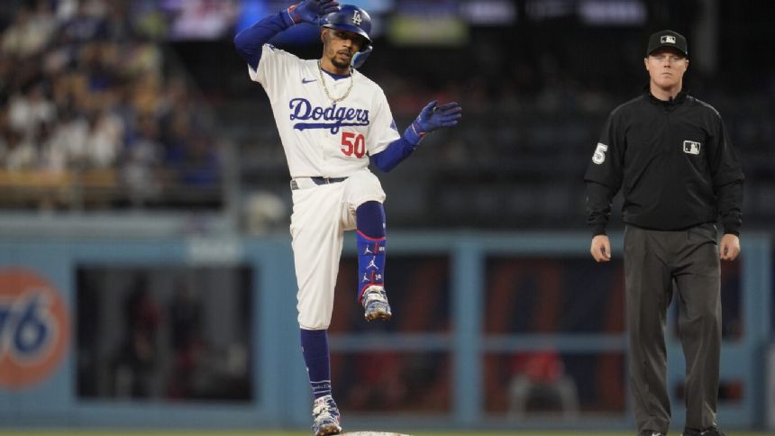 Mookie Betts ties career-high with 5 hits as Dodgers beat Nationals 6-2
