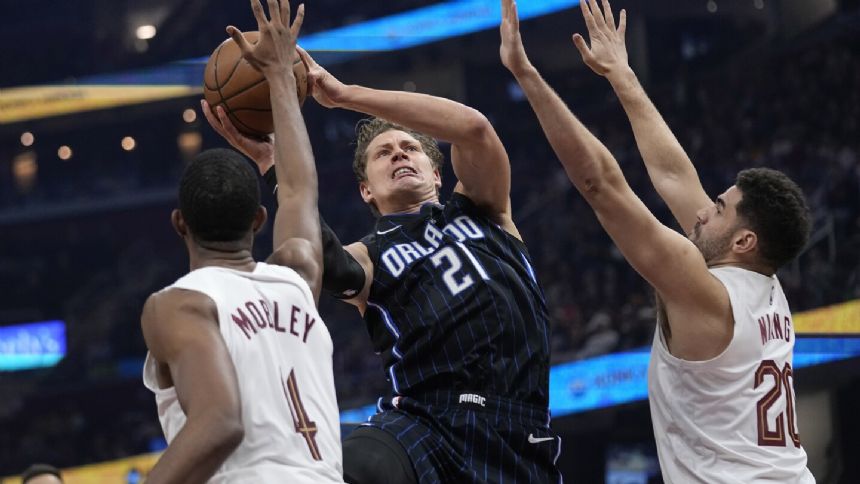 Moritz Wagner scores 22, Magic reserves come up big in win over Cavs without All-Star Mitchell
