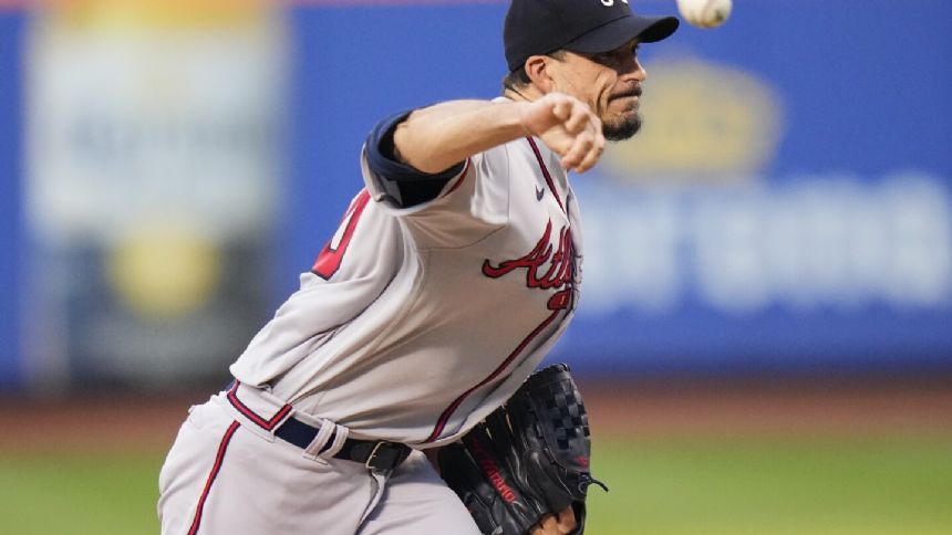 Morton untouched despite career-high 7 walks as the Braves beat the Mets again, 7-0