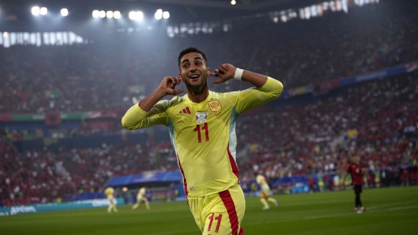 Much-changed Spain beats Albania 1-0 at Euro 2024 to finish perfect group stage