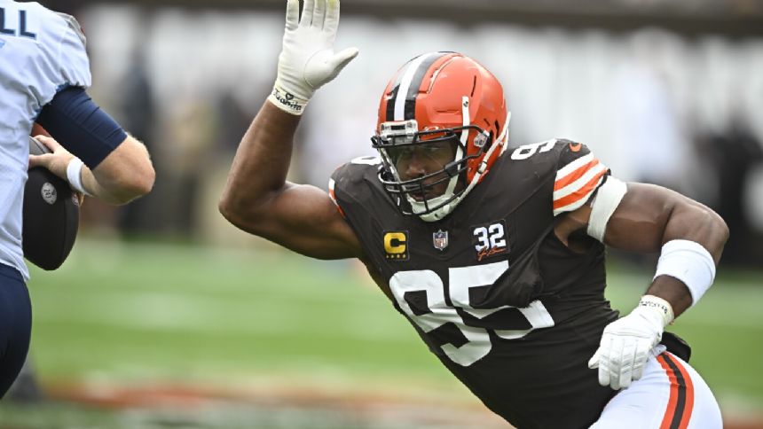 Myles Garrett NFL Defensive Player of the Year Odds and Props