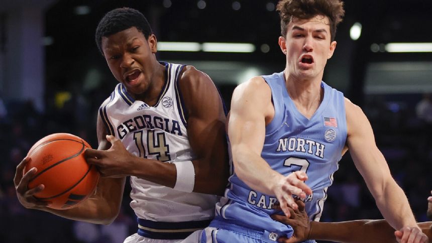 Naithan George's layup in final seconds lifts Georgia Tech to 74-73 win over No. 3 North Carolina