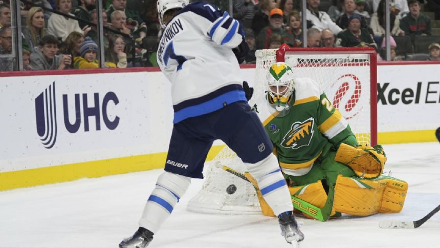 Namestnikov has a goal and two assists as Jets beat Wild 4-2