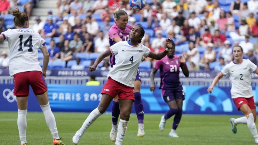 Naomi Girma's stellar defense bolsters USWNT at the Paris Olympics. 'No one can get past her'