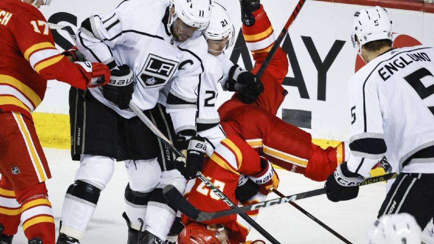 Nazem Kadri has goal and an assist, Flames beat Kings 4-2 to end 5-game losing streak