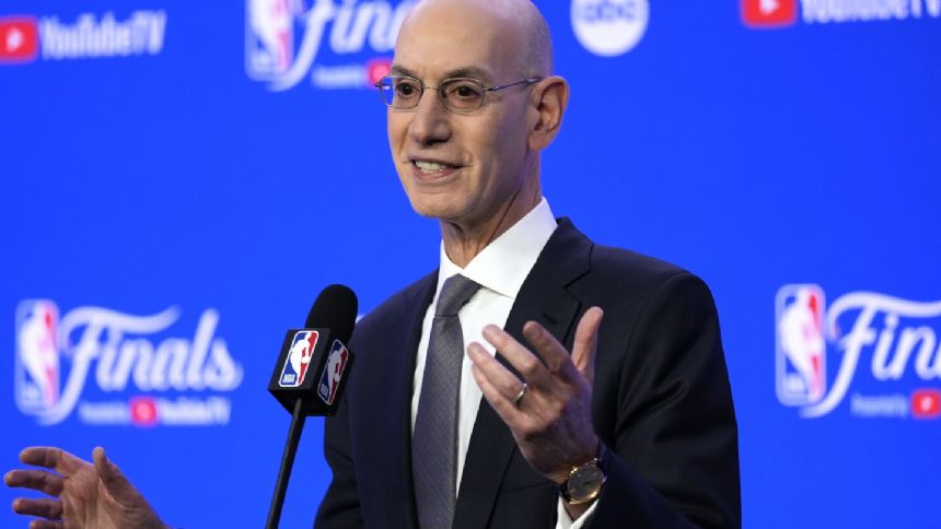 NBA Commissioner Adam Silver says finalizing the new media rights deals is 'complex' process