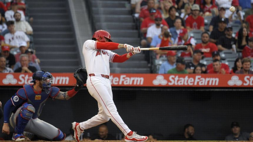 Neto and Moniak power Angels past Texas 7-2, snapping Rangers' 5-game win streak