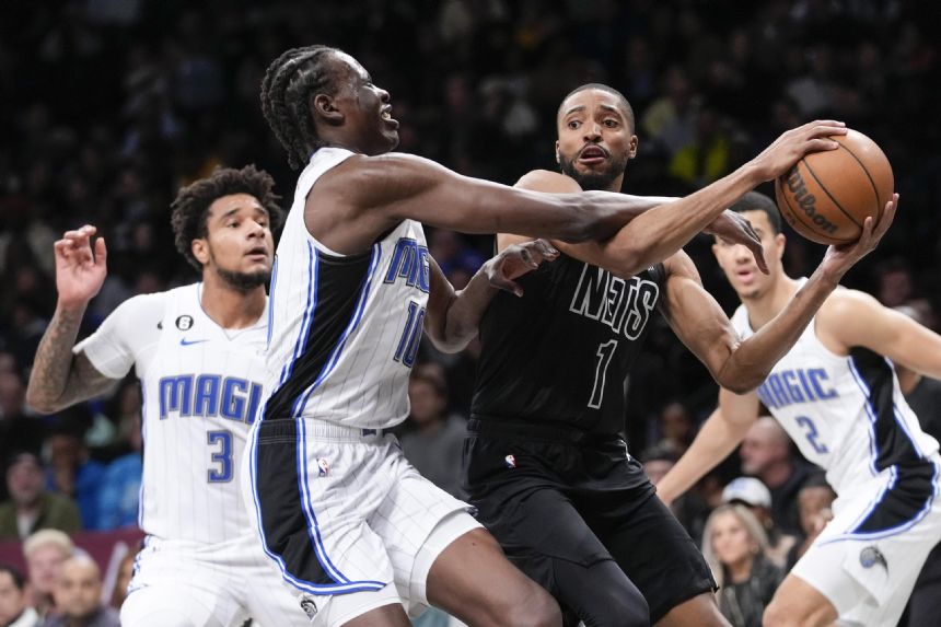 Nets beat Magic, wrap up No. 6 seed in East playoffs