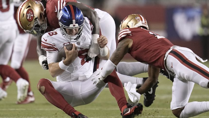 New York Giants vs. San Francisco 49ers: Prediction, NFL picks, odds for  NFL Week 3 (9/21/2023) 