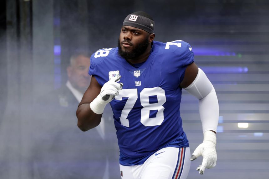 New York Giants pick up 5th year option on LT Andrew Thomas