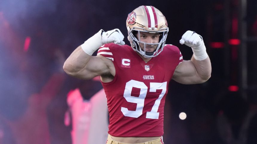 49ers have high expectations for a fully recovered Nick Bosa