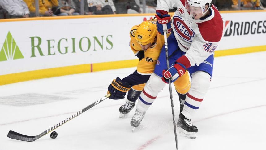 Nick Suzuki's OT winner leads Canadiens to a 4-3 win over Predators