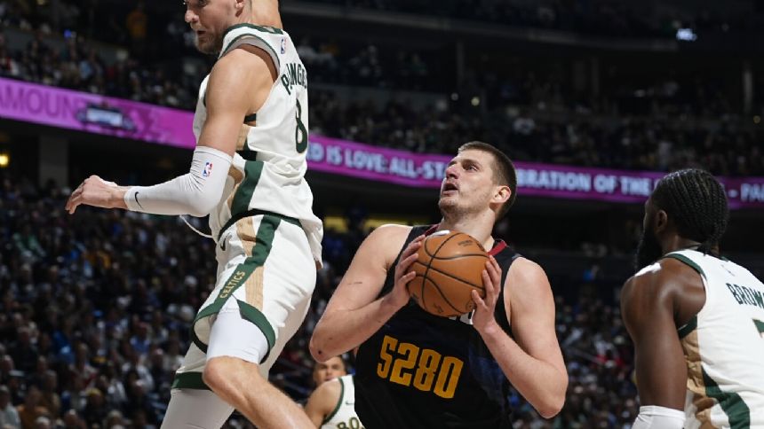 Nikola Jokic's triple-double helps Nuggets to season sweep of Celtics with 115-109 win