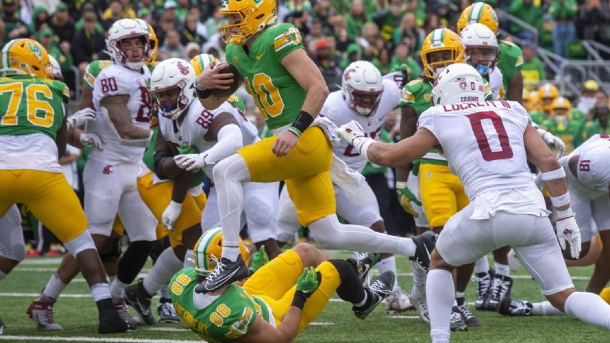 Nix Sets NCAA Mark For Most Career Starts, Leads No. 9 Oregon To A 38 ...