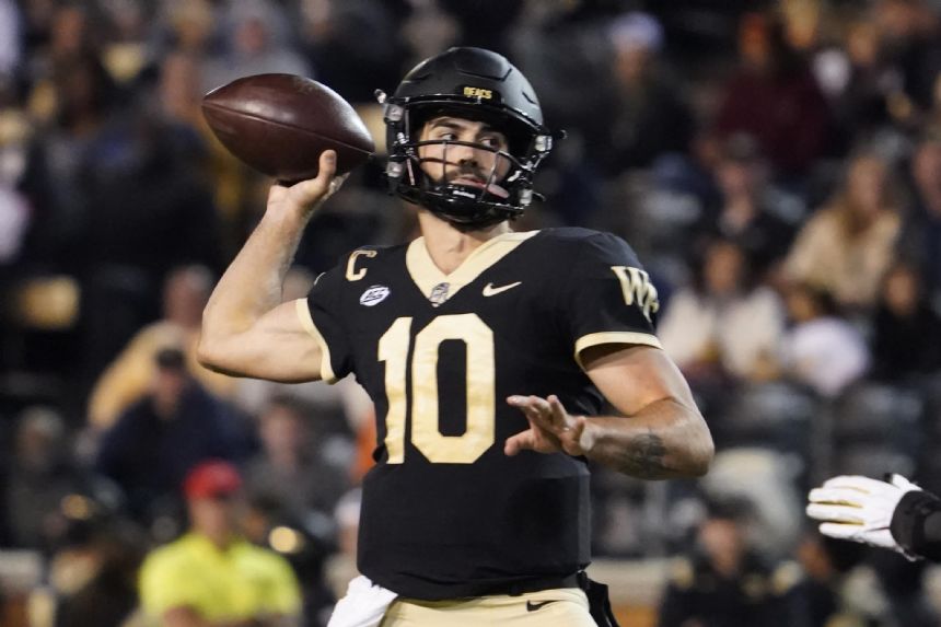 No. 13 Wake Forest aims to keep rolling vs. Boston College