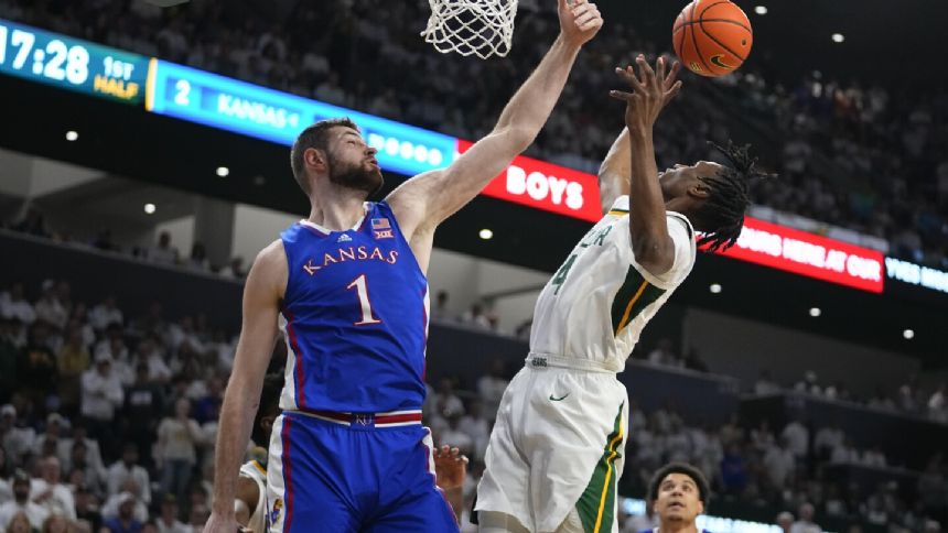 No. 15 Baylor is led by Dennis and Nunn in win over No. 7 Kansas, which has first consecutive losses