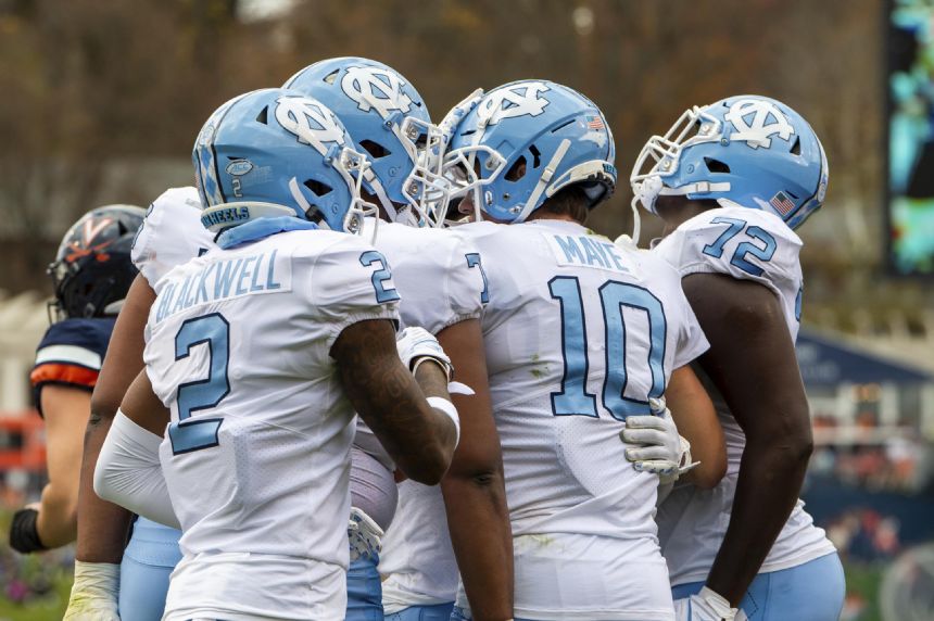 No. 15 UNC goes for ACC division title at Wake Forest