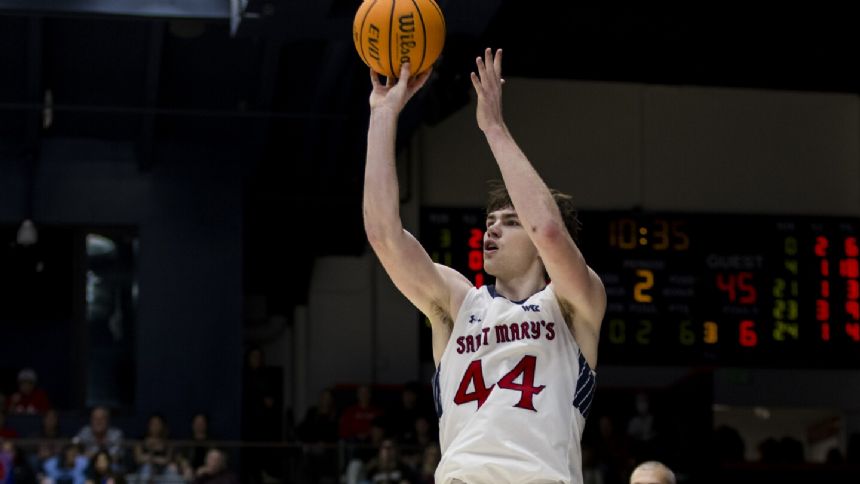 No. 17 Saint Mary's has an impressive turnaround to move to the verge of an outright WCC title