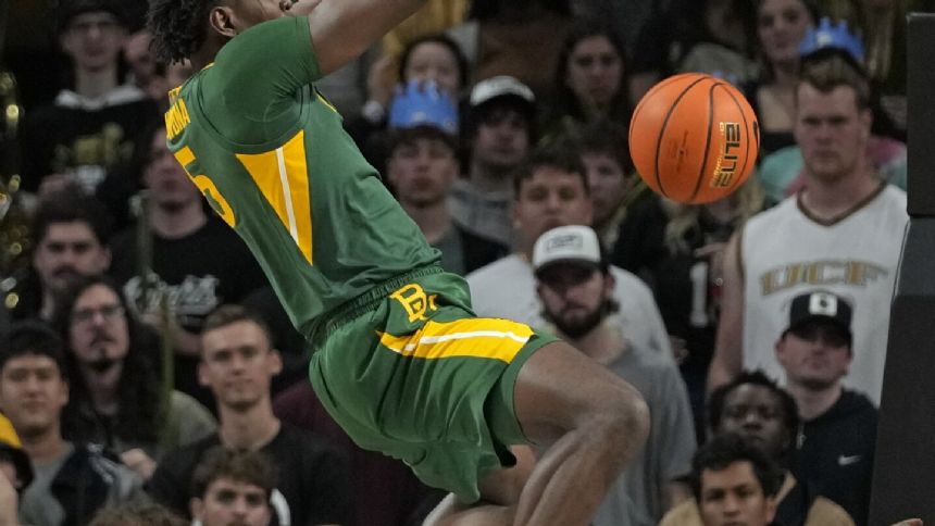 No. 18 Baylor pulls ahead in 2nd half for 77-69 win over UCF