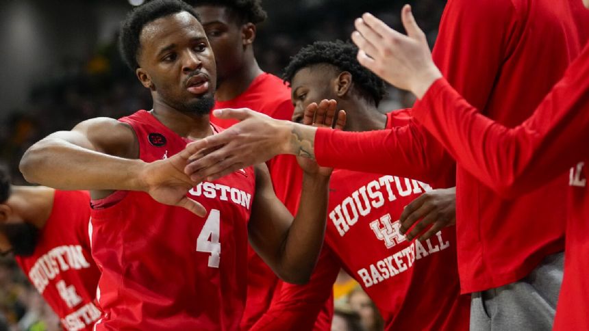 No. 2 Houston beats No. 11 Baylor 82-76 in OT behind Cryer's 15 points against his former team