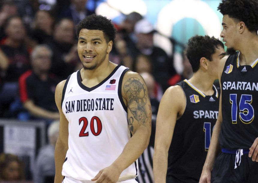 No. 20 San Diego State beats San Jose State in MW semis