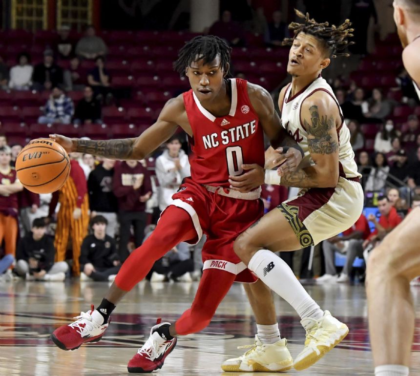 No. 22 NC State tops BC 92-62, Smith gets 1K career points