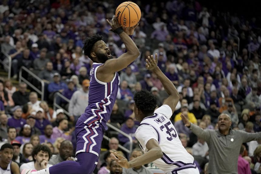 No. 22 TCU routs No. 12 K-State 80-67 in Big 12 tourney