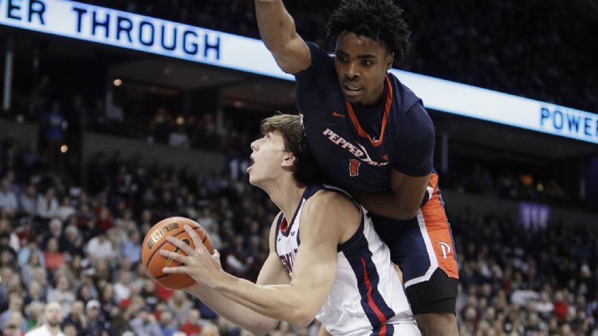 No. 24 Gonzaga rebounds and opens WCC play with emphatic 86-60 win over Pepperdine