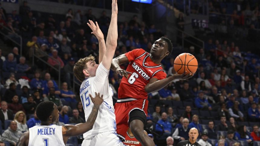 No. 25 Dayton beats Saint Louis 100-83, snaps a three-game road losing streak