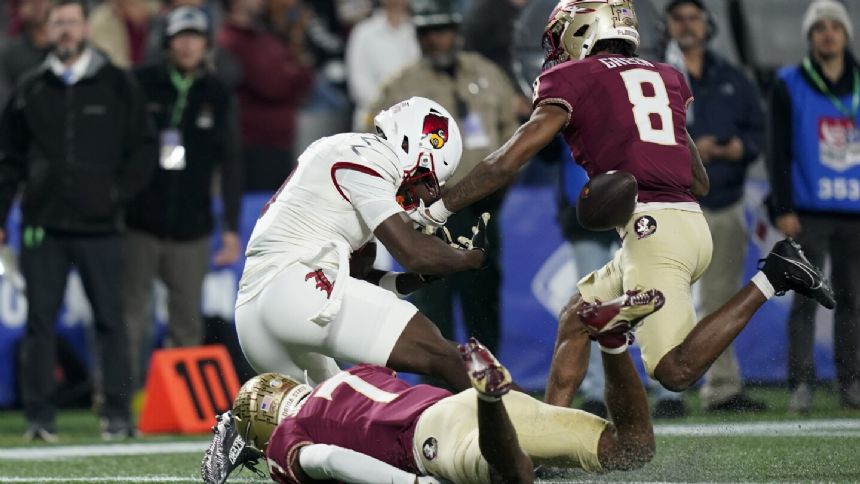 No. 4 Florida State beats No. 15 Louisville 16-6 for ACC title, but could miss playoff at 13-0