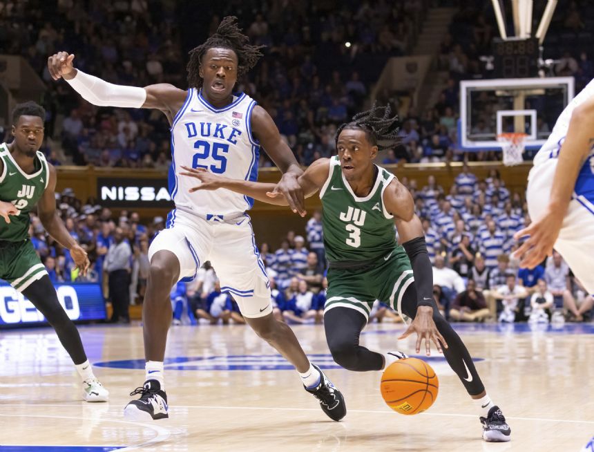 No. 7 Duke tops Jacksonville to open Scheyer's tenure