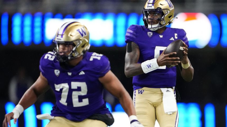 No. 7 Washington faces Arizona in Huskies' first Pac-12 road game