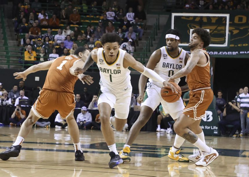 No. 9 Baylor rallies after George injury to beat No. 8 Texas