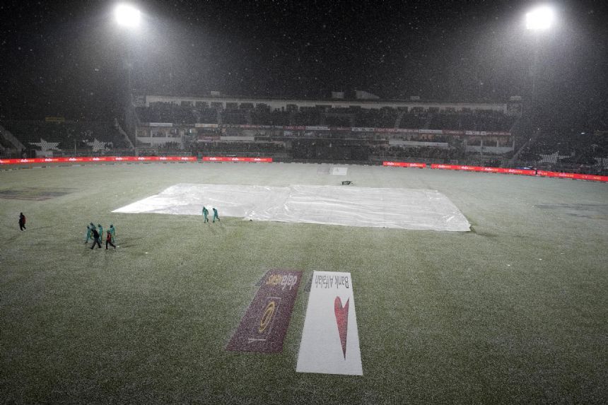 No result in Pakistan vs New Zealand T20 due to hailstorm