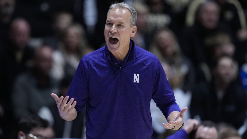 Northwestern coach Chris Collins ejected in waning seconds at Purdue, points to huge FT discrepancy