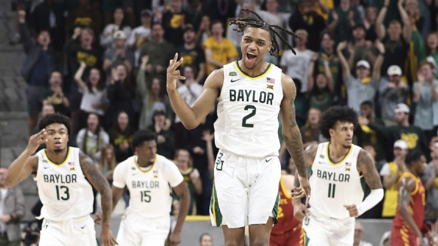 Nunn scores with 2 seconds left as No. 18 Baylor beats No. 12 Iowa State 70-68 after Drew ejected