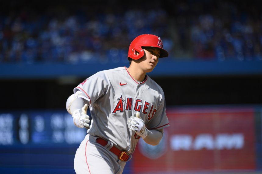 Ohtani, Trout homer as Angels finish 3-game sweep of Jays